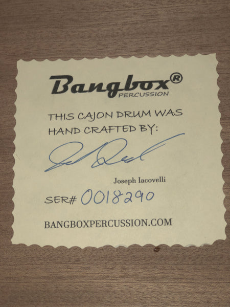 Bangbox "Sapele Mahogany Large" Model - SOLD OUT